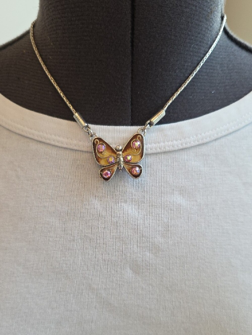Brighton Retired Papillion Set Necklace, Bracelet, Earrings - Picture 9 of 14